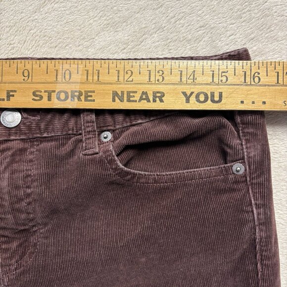 Gap Pants Womens 29P Petite Rich Eggplant Perfect Boot Corduroy Mid Rise Bootcut - Picture 5 of 11